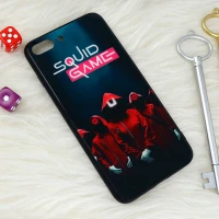 قاب پشت گلسی طرحدار اسکویید گیم iPhone 7 Plus / 8 Plus