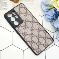 قاب محافظ لنزدار چرمی لاکچری Samsung Galaxy S21 Ultra کد 3