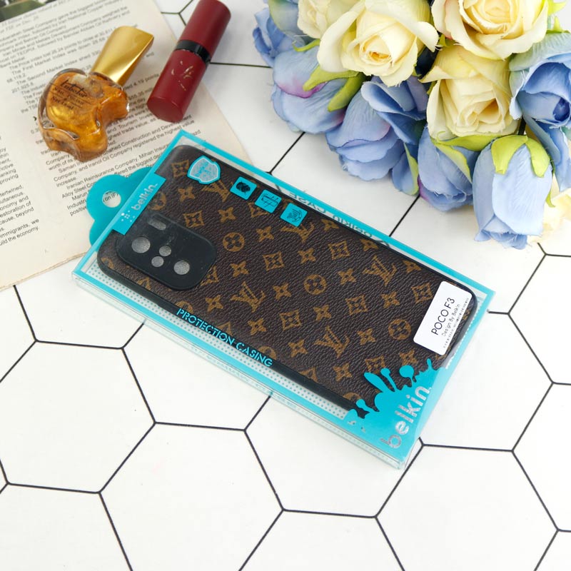 قاب محافظ لنزدار چرمی لاکچری Xiaomi Poco F3