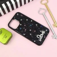 قاب PC ماربل طرح Love آیفون iPhone 13 Pro Max