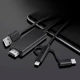 کابل تبدیل Lightning/MicroUSB/Type-C به 3in1 HDMI طول 1.8 متر