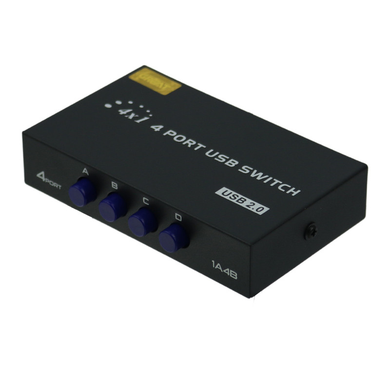 سوییچ پرینتر 1A4B USB Switch 4Port