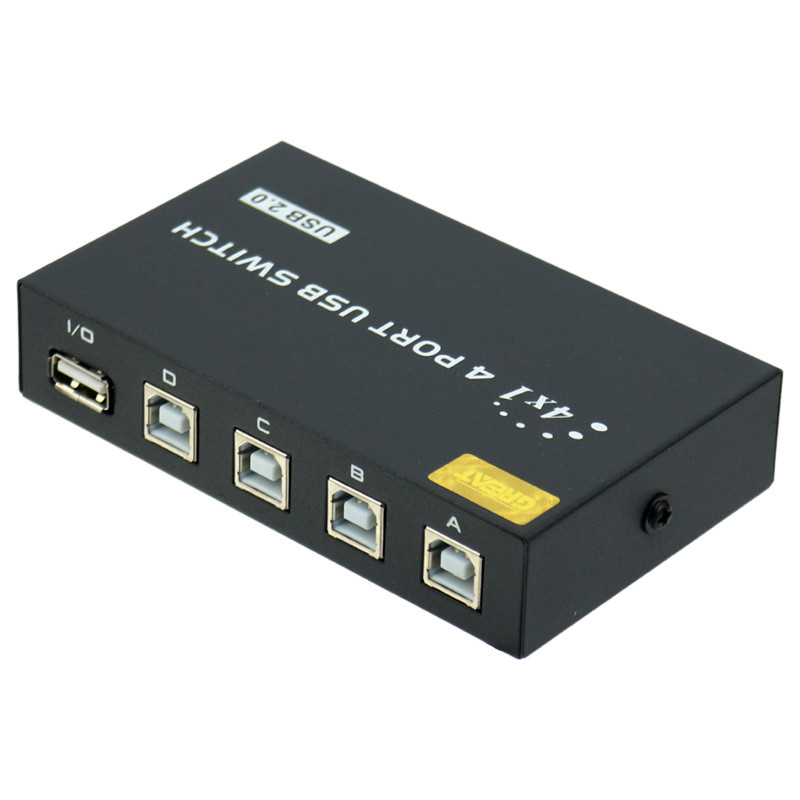 سوییچ پرینتر 1A4B USB Switch 4Port