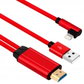 کابل تبدیل Lightning به 7522W HDMI طول 2 متر