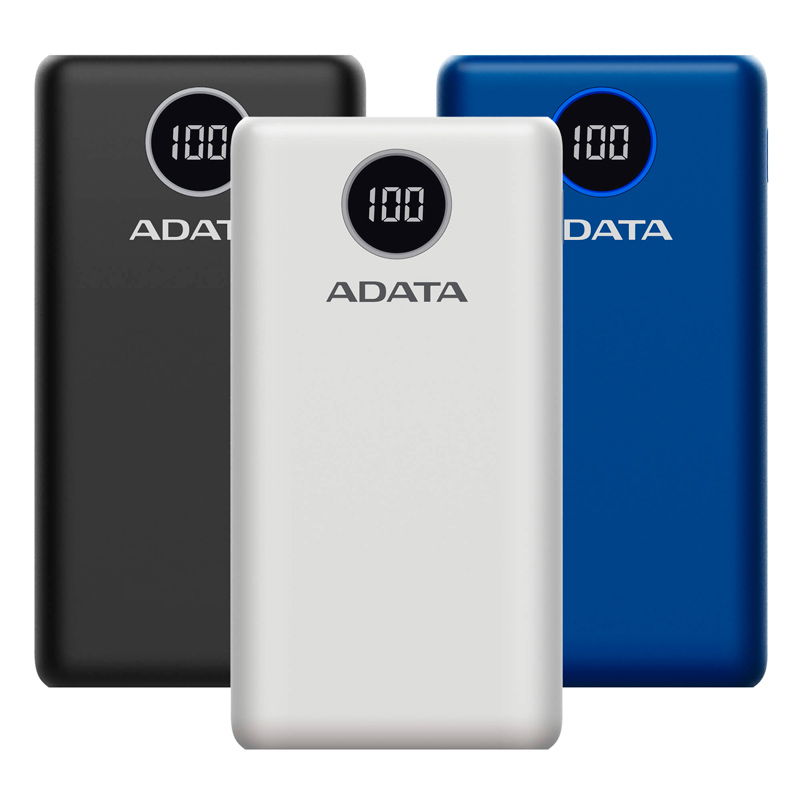 پاور بانک فست شارژ 20000 ای دیتا ADATA P20000QCD QC3 PD 18W