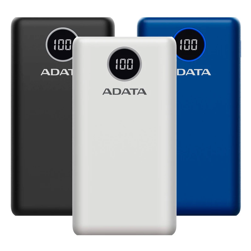 پاور بانک فست شارژ 20000 ای دیتا ADATA P20000QCD QC3 PD 18W