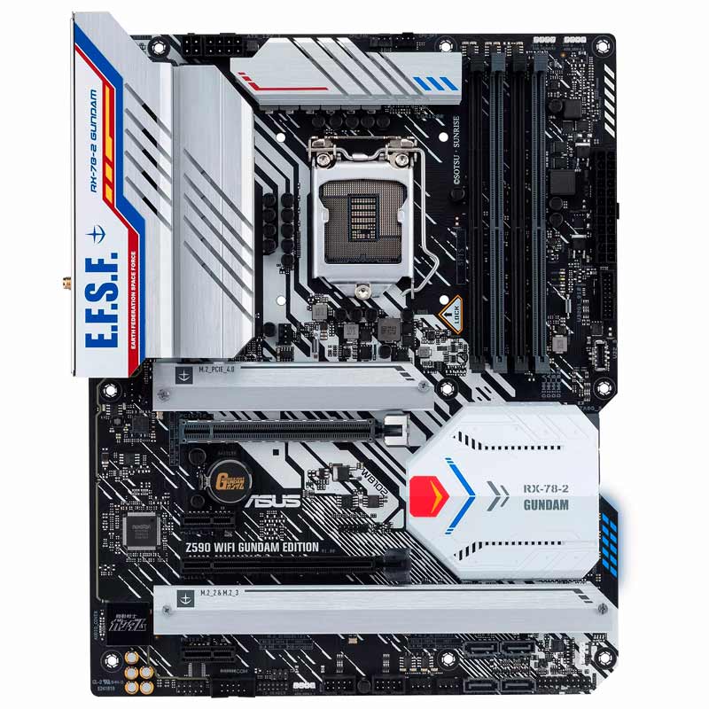 مادربرد ایسوس Z590 WIFI Gundam Edition