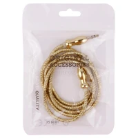 کابل روکش فنری فلزی AUX طول 1 متر شرینک طرح دار