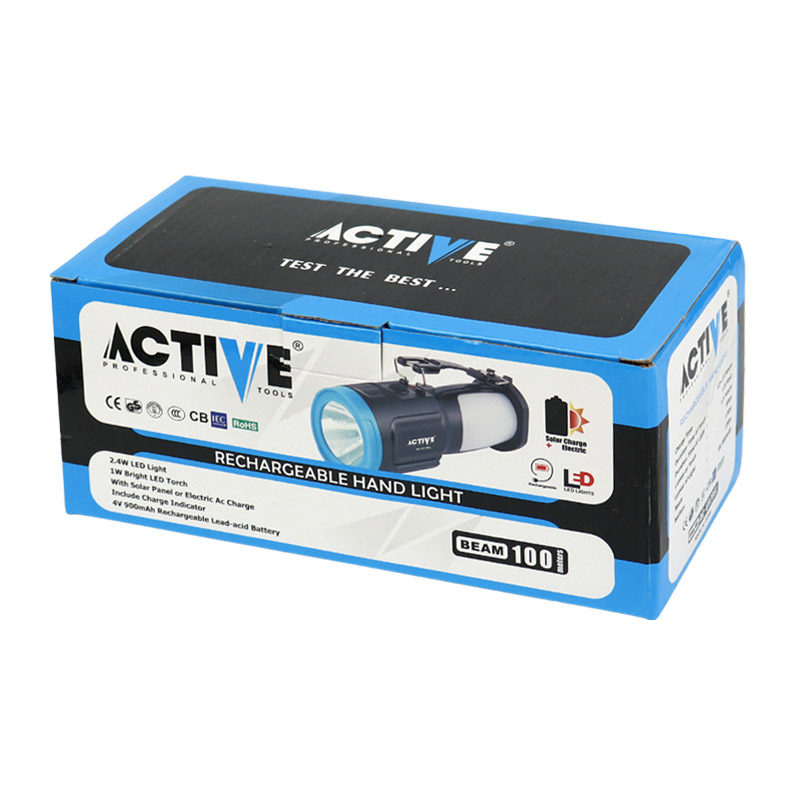 چراغ قوه شارژی خورشیدی Active AC-6970FL