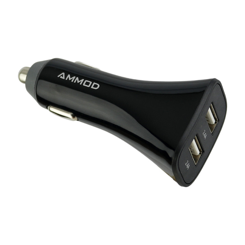 شارژر فندکی فست شارژ Ammod GCA08 2Port 2.4A