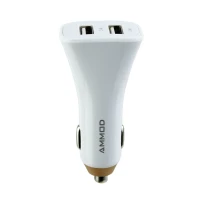 شارژر فندکی فست شارژ Ammod GCA08 2Port 2.4A