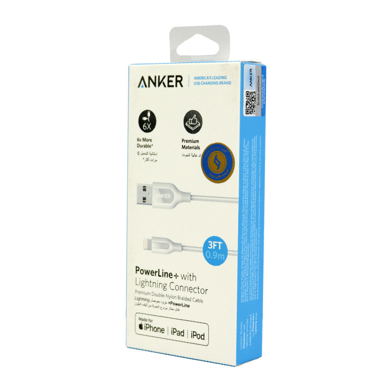 کابل آیفونی Anker A8121 90cm