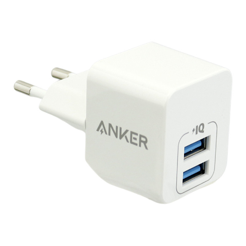 کلگی فست شارژ Anker Powerport Mini A2620 2Port 2.4A 12W