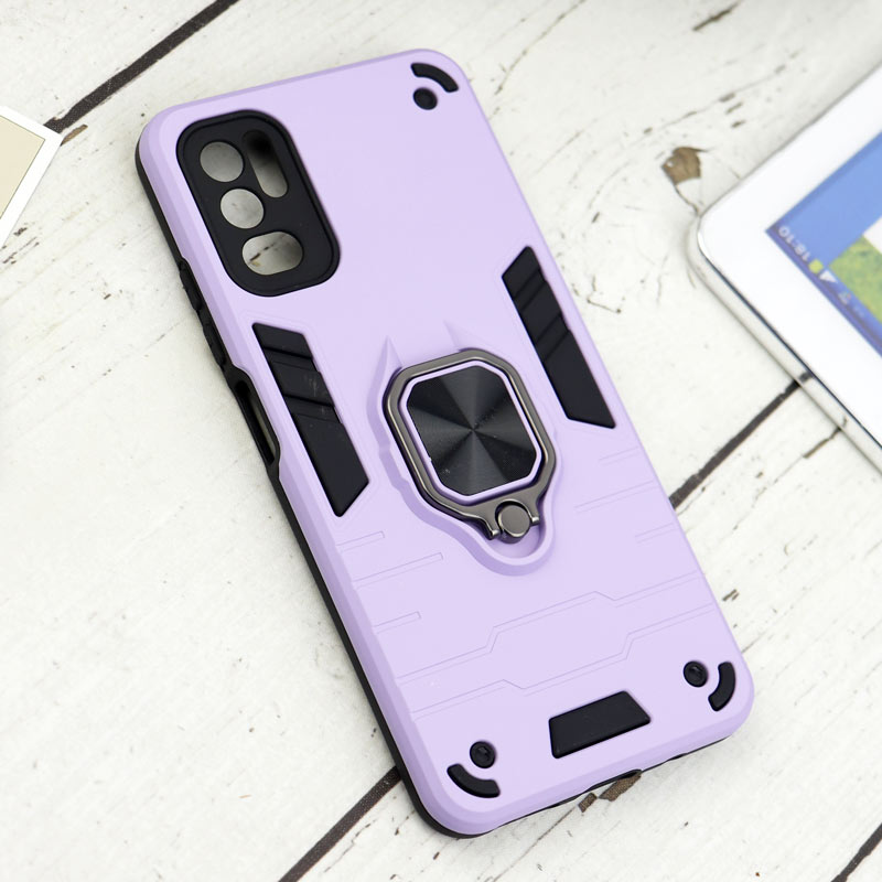 قاب ضد ضربه محافظ لنز دار هولدر دار بتمن Xiaomi Poco M3 Pro