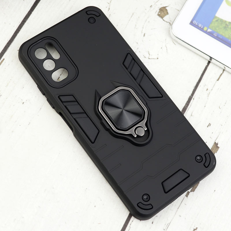 قاب ضد ضربه محافظ لنز دار هولدر دار بتمن Xiaomi Poco M3 Pro