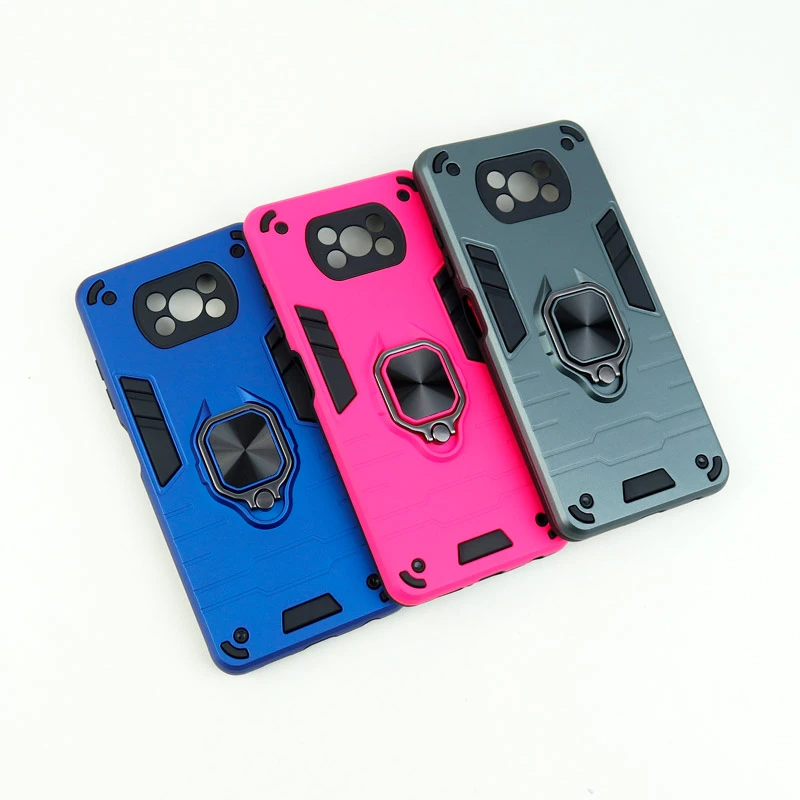 قاب ضد ضربه محافظ لنز دار هولدر دار بتمن Xiaomi Poco X3