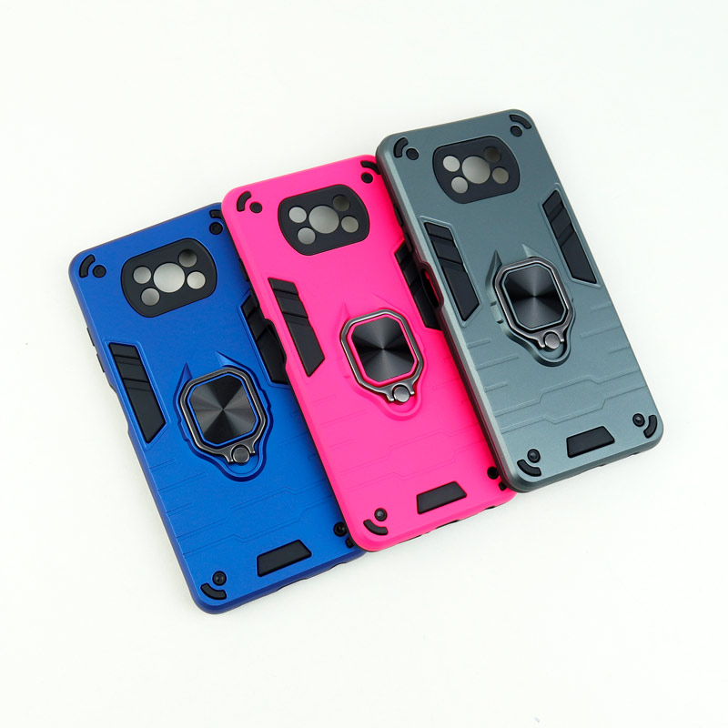 قاب ضد ضربه محافظ لنز دار هولدر دار بتمن Xiaomi Poco X3