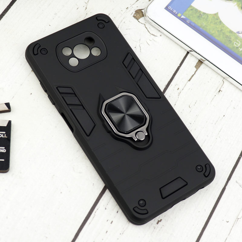 قاب ضد ضربه محافظ لنز دار هولدر دار بتمن Xiaomi Poco X3