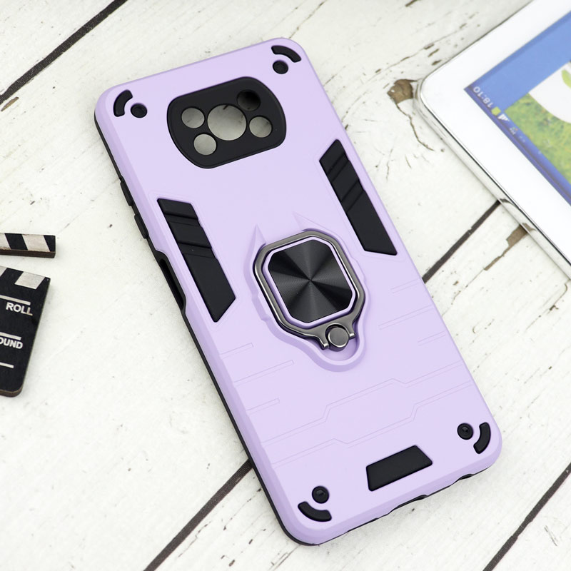 قاب ضد ضربه محافظ لنز دار هولدر دار بتمن Xiaomi Poco X3