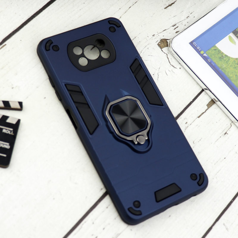 قاب ضد ضربه محافظ لنز دار هولدر دار بتمن Xiaomi Poco X3