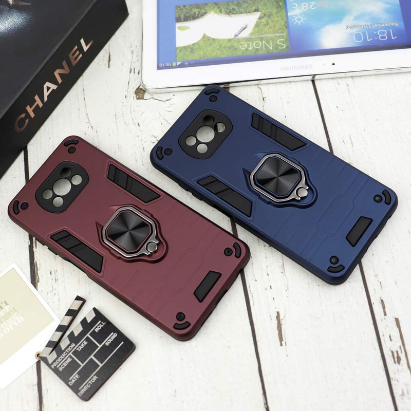 قاب ضد ضربه محافظ لنز دار هولدر دار بتمن Xiaomi Poco X3