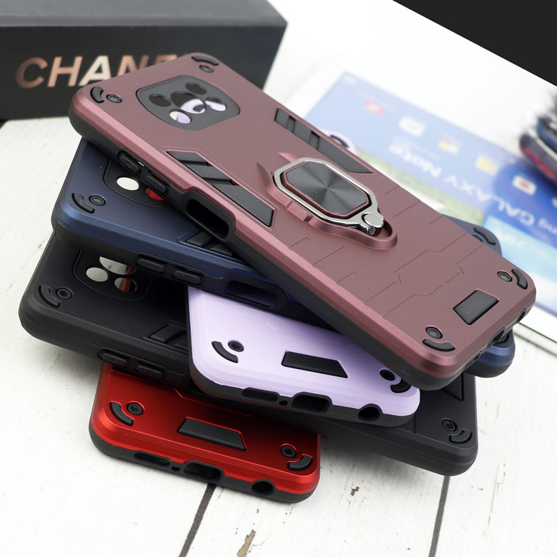 قاب ضد ضربه محافظ لنز دار هولدر دار بتمن Xiaomi Poco X3