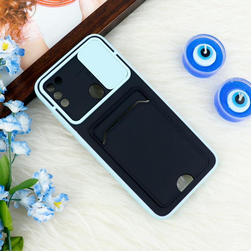 قاب ضد ضربه جاکارتی دار محافظ لنز کشویی کلاسیک Samsung Galaxy A11