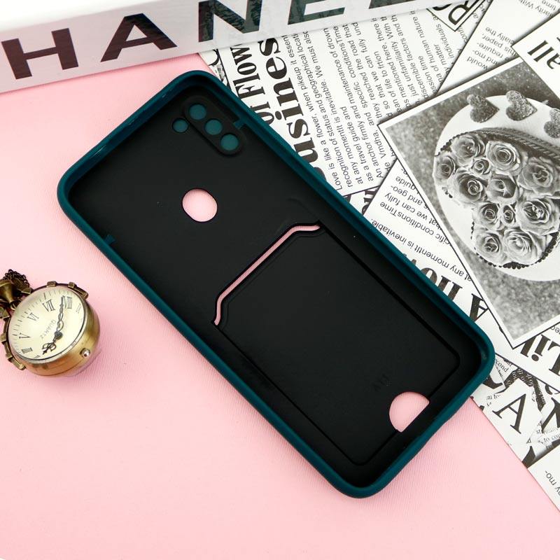 قاب ضد ضربه جاکارتی دار محافظ لنز کشویی کلاسیک Samsung Galaxy A11