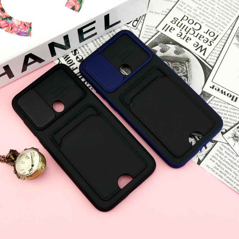 قاب ضد ضربه جاکارتی دار محافظ لنز کشویی کلاسیک Samsung Galaxy A11