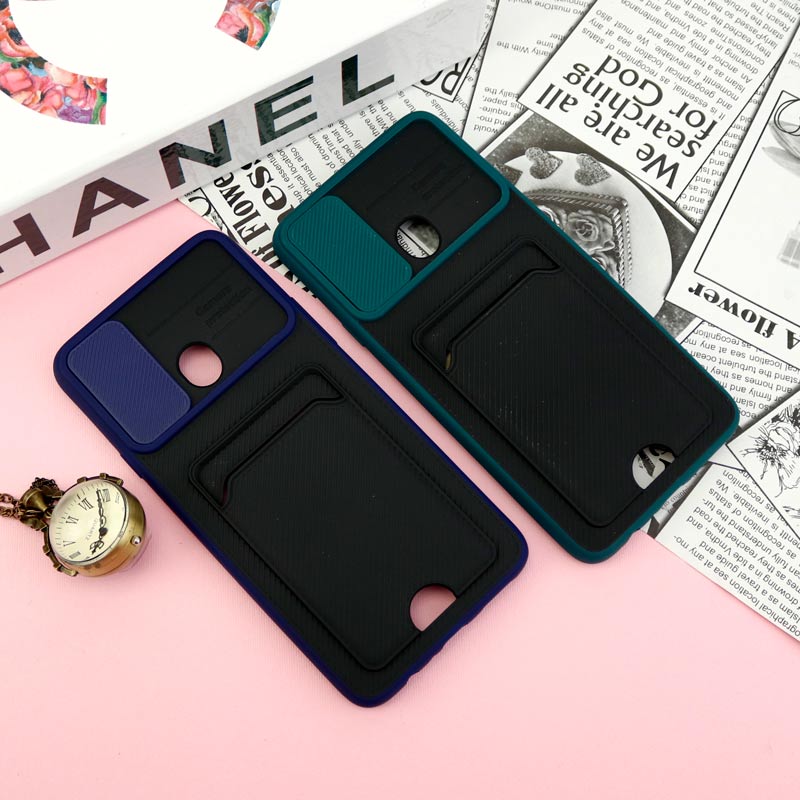 قاب ضد ضربه جاکارتی دار محافظ لنز کشویی کلاسیک Samsung Galaxy A20s