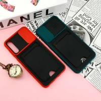 قاب ضد ضربه جاکارتی دار محافظ لنز کشویی کلاسیک Samsung Galaxy A30s / A50s