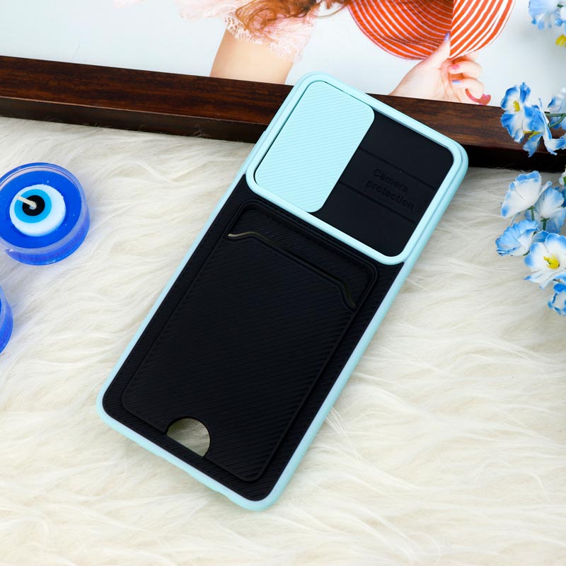 قاب ضد ضربه جاکارتی دار محافظ لنز کشویی کلاسیک Samsung Galaxy A32 4G