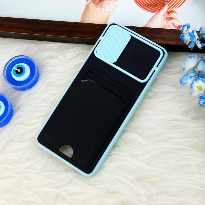 قاب ضد ضربه جاکارتی دار محافظ لنز کشویی کلاسیک Samsung Galaxy A51