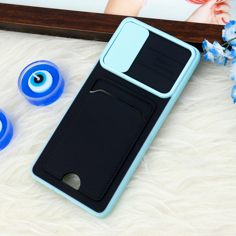 قاب ضد ضربه جاکارتی دار محافظ لنز کشویی کلاسیک Samsung Galaxy S20 FE