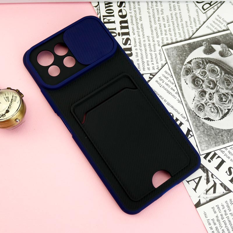 قاب ضد ضربه جاکارتی دار محافظ لنز کشویی کلاسیک Xiaomi Mi 11 Lite