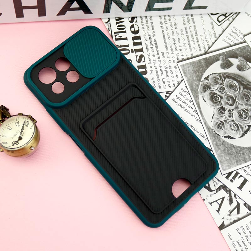 قاب ضد ضربه جاکارتی دار محافظ لنز کشویی کلاسیک Xiaomi Mi 11 Lite
