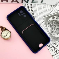 قاب ضد ضربه جاکارتی دار محافظ لنز کشویی کلاسیک Xiaomi Redmi Note 10 4G / Note 10s