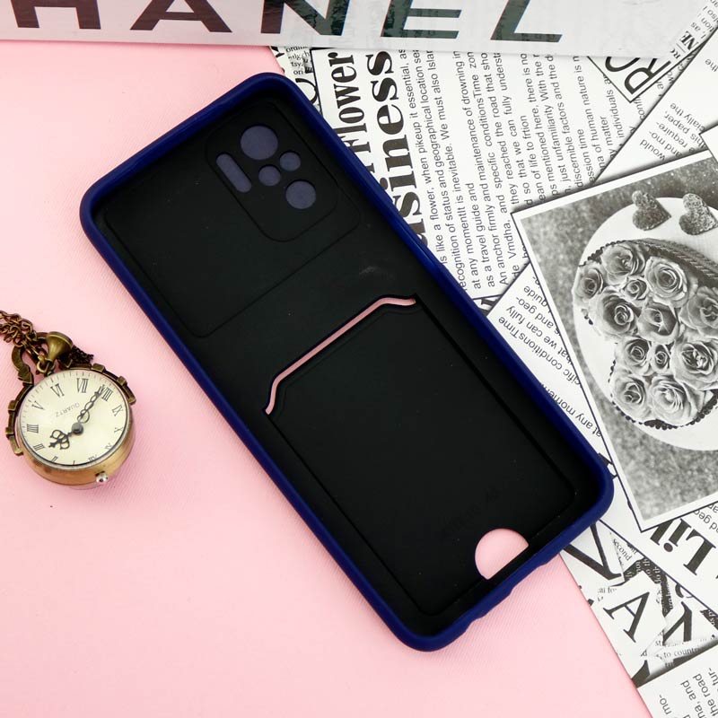 قاب ضد ضربه جاکارتی دار محافظ لنز کشویی کلاسیک Xiaomi Redmi Note 10 4G / Note 10s
