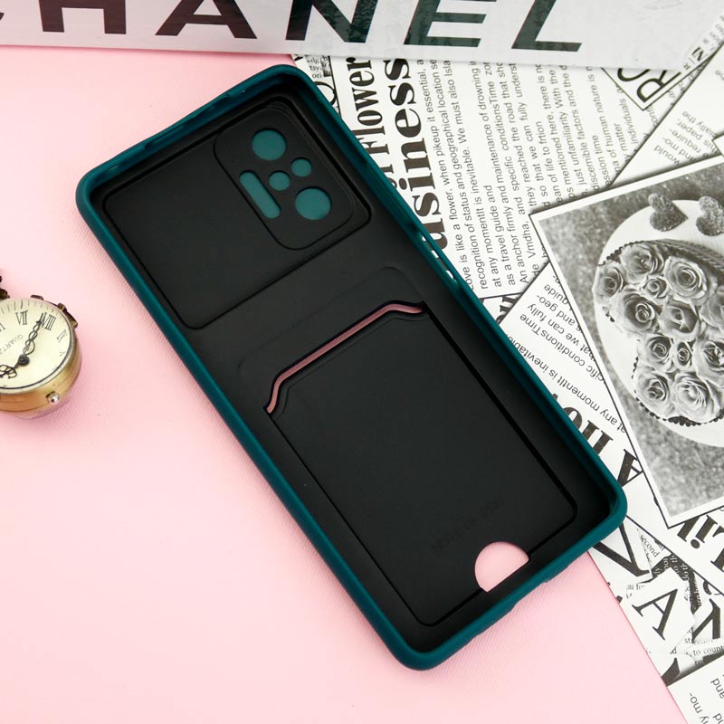 قاب ضد ضربه جاکارتی دار محافظ لنز کشویی کلاسیک Xiaomi Redmi Note 10 Pro