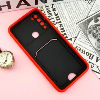 قاب ضد ضربه جاکارتی دار محافظ لنز کشویی کلاسیک Xiaomi Redmi Note 8