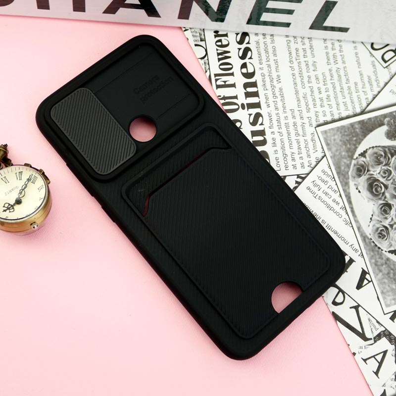 قاب ضد ضربه جاکارتی دار محافظ لنز کشویی کلاسیک Xiaomi Redmi Note 8