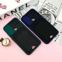 قاب ضد ضربه جاکارتی دار محافظ لنز کشویی کلاسیک Xiaomi Redmi Note 8