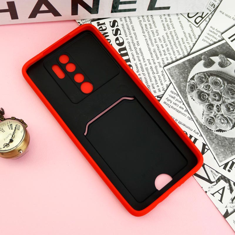 قاب ضد ضربه جاکارتی دار محافظ لنز کشویی کلاسیک Xiaomi Redmi Note 8 Pro