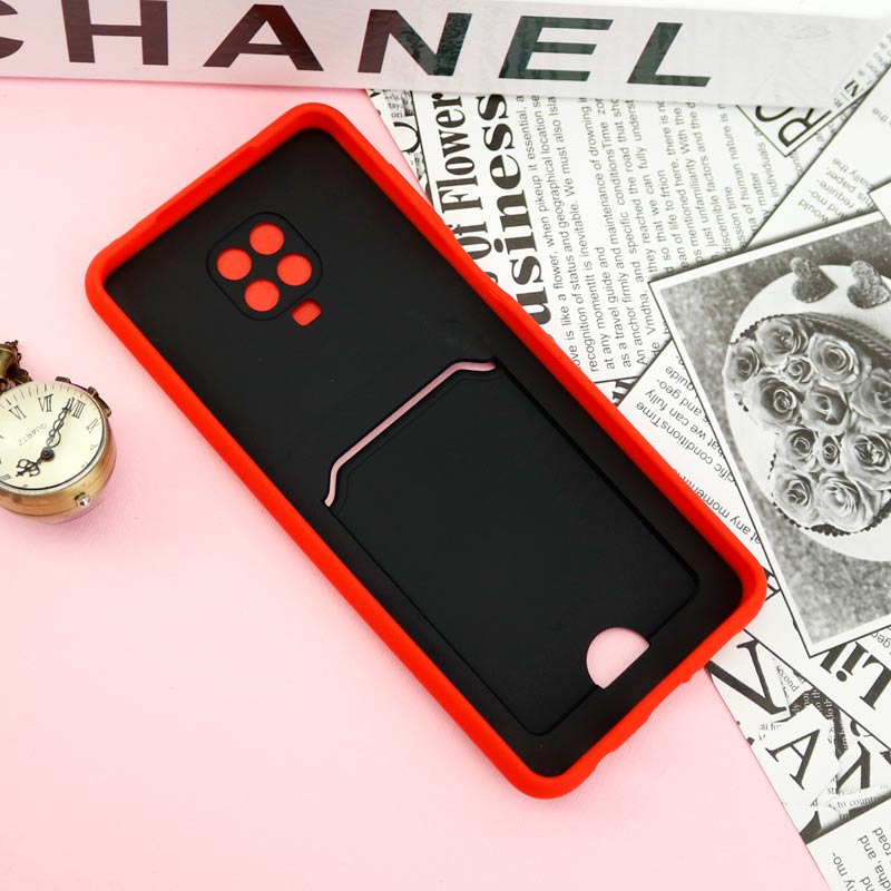 قاب ضد ضربه جاکارتی دار محافظ لنز کشویی کلاسیک Xiaomi Redmi Note 9s / Note 9 Pro