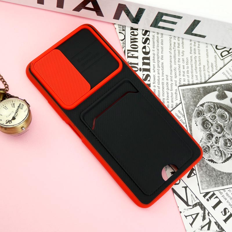 قاب ضد ضربه جاکارتی دار محافظ لنز کشویی کلاسیک Xiaomi Poco F3