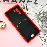 قاب ضد ضربه جاکارتی دار محافظ لنز کشویی کلاسیک Xiaomi Poco F3