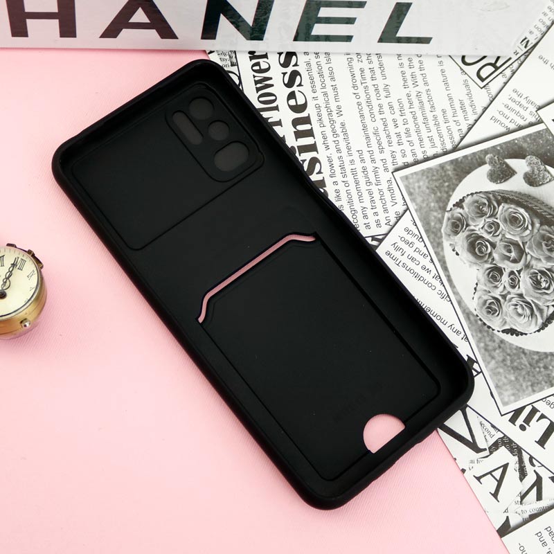قاب ضد ضربه جاکارتی دار محافظ لنز کشویی کلاسیک Xiaomi Poco M3 Pro