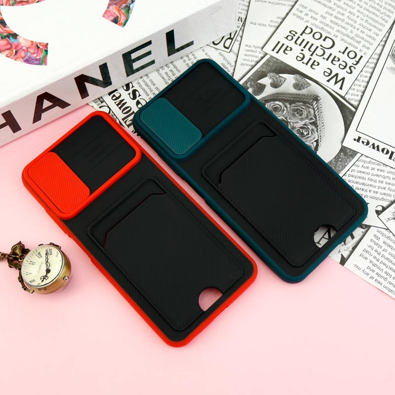 قاب ضد ضربه جاکارتی دار محافظ لنز کشویی کلاسیک Xiaomi Poco M3 Pro