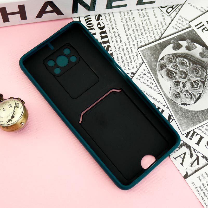 قاب ضد ضربه جاکارتی دار محافظ لنز کشویی کلاسیک Xiaomi Poco X3