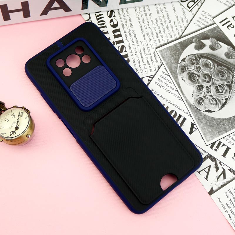 قاب ضد ضربه جاکارتی دار محافظ لنز کشویی کلاسیک Xiaomi Poco X3